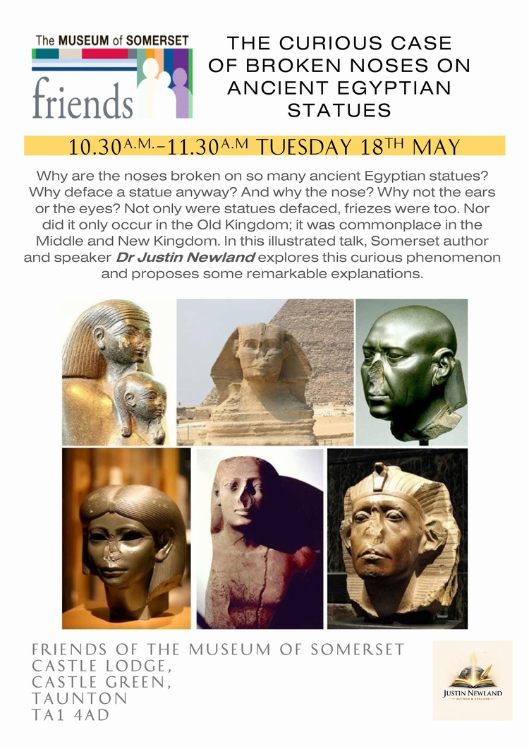 The Curious Case of Broken Noses on Ancient Egyptian Statues